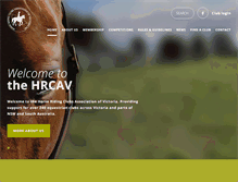 Tablet Screenshot of hrcav.com.au